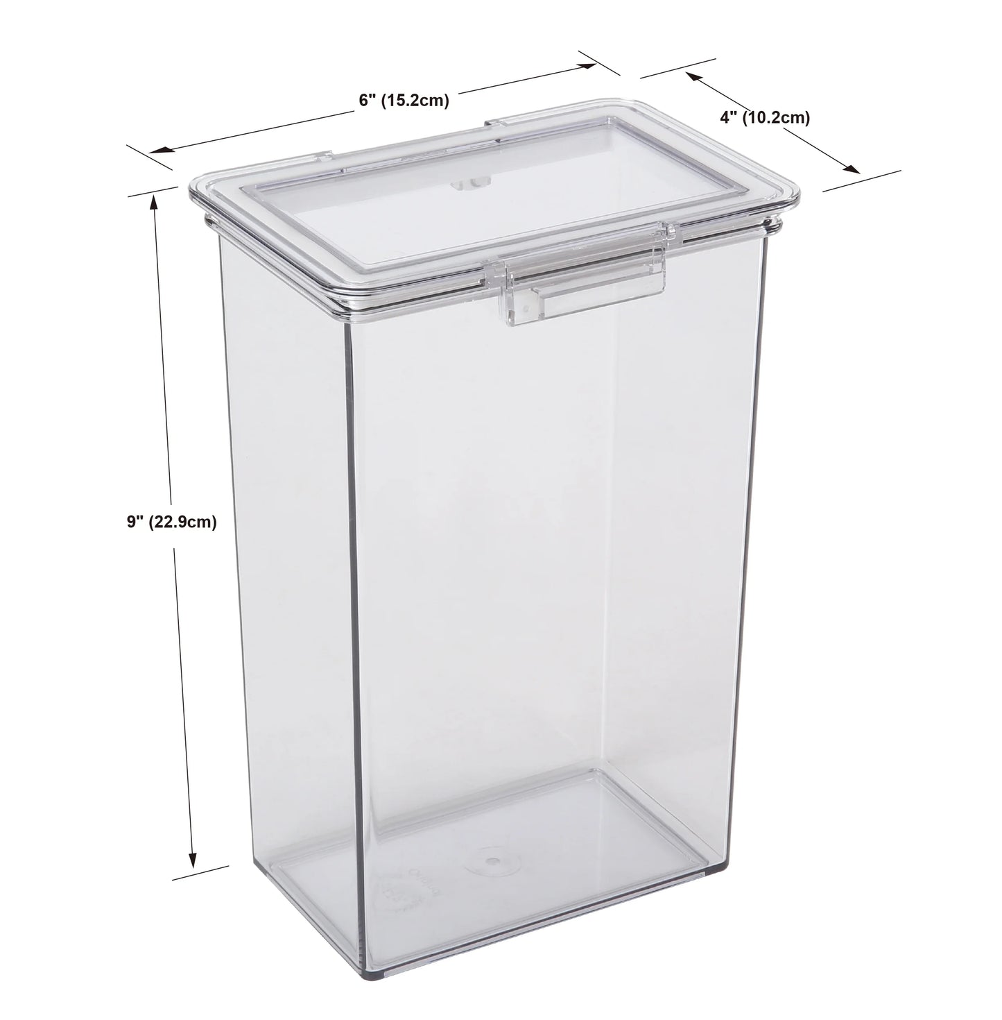 Clear Food Ftorage Containers, 3 Piece