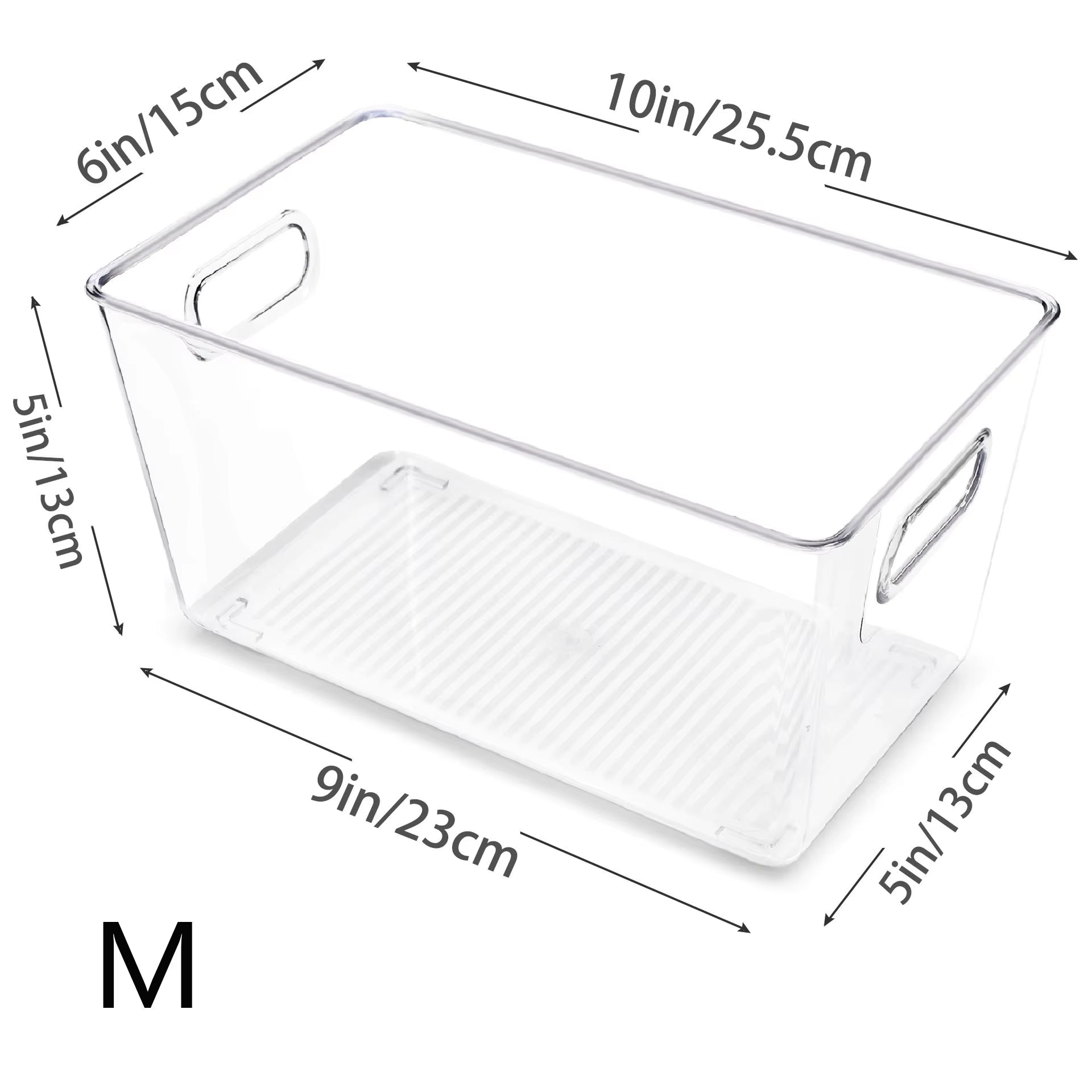 Transparent Fridge Organizer Food Storage Containers Refrigerator Organizer Vegetable Kitchen Organizer and Storage Container