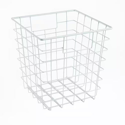 11 In. W X 11 In. H White Wire Drawer