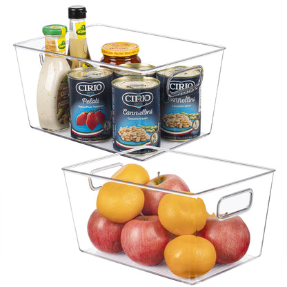 Transparent Fridge Organizer Food Storage Containers Refrigerator Organizer Vegetable Kitchen Organizer and Storage Container