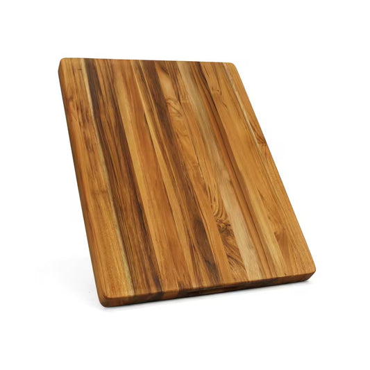 V1 Medium 18.01 In. X 14.0 In. Rectangular Solid Wood Reversible Serving Board