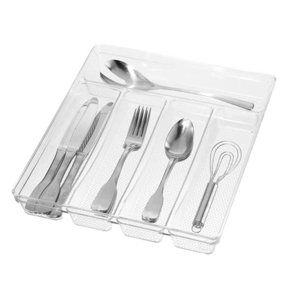 Neat 2" H X 11.5" W X 13.25" D Flatware & Kitchen Utensils Drawer Organizer