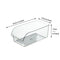 Refrigerator Organizer Bin Food Fridge Storage Box Clear Fridge Organizer Containers Freezer Pantry Cabinet Kitchen Organizer