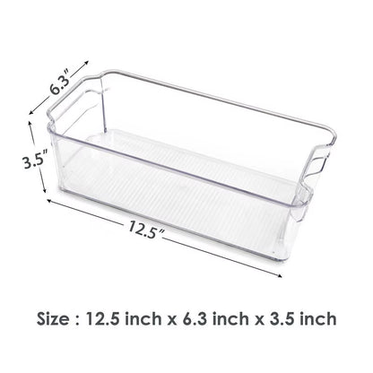 Transparent Fridge Organizer Food Storage Containers Refrigerator Organizer Vegetable Kitchen Organizer and Storage Container