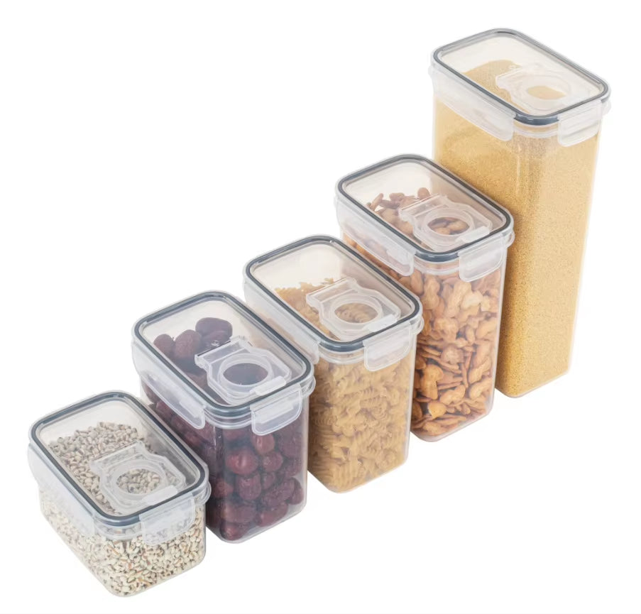 Airtight Food Storage Containers with Lid Pantry Organizer Cereal Dispenser Cereal Containers Food Storage Box Kitchen Organizer