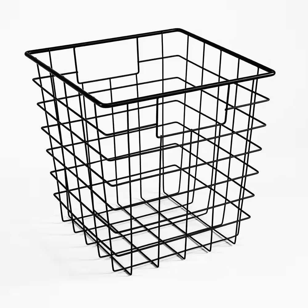 11 In. H X 11 In. W Black Wire Drawer