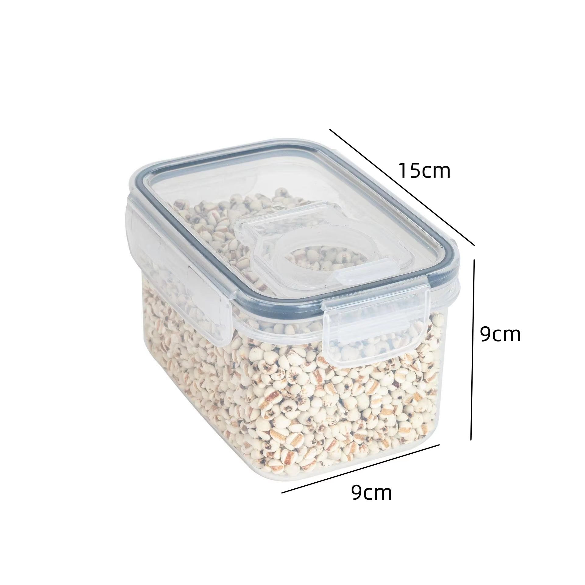 Airtight Food Storage Containers with Lid Pantry Organizer Cereal Dispenser Cereal Containers Food Storage Box Kitchen Organizer