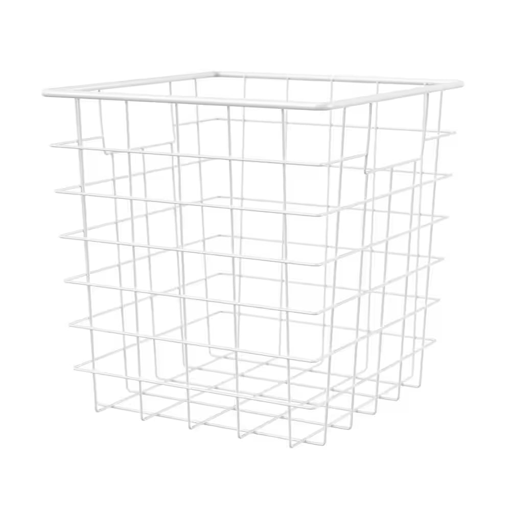 11 In. W X 11 In. H White Wire Drawer