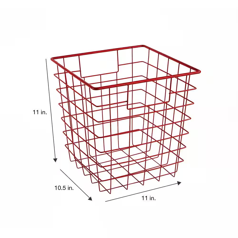 11 In. H X 11 In. W Red Wire Drawer